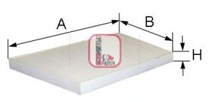 Фильтр, воздух во внутренном пространстве SOFIMA