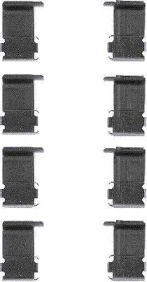 Комплектующие, колодки дискового тормоза TEXTAR