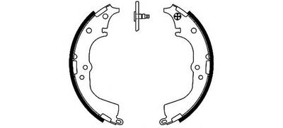 Комплект тормозных колодок TEXTAR 91050900