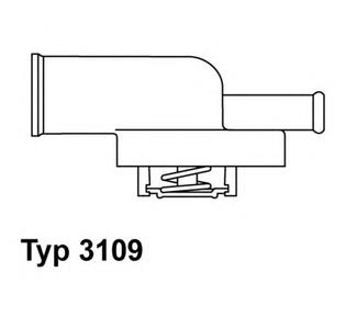 Термостат, охлаждающая жидкость WAHLER 310987D