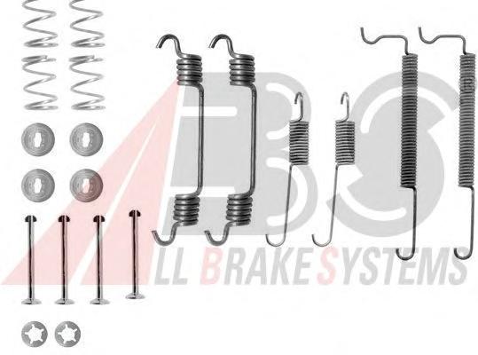 Комплектующие, тормозная колодка A.B.S.