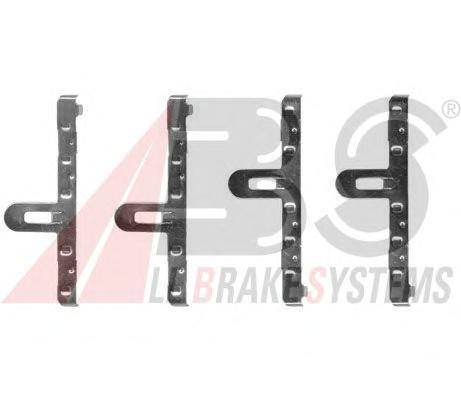 Комплектующие, колодки дискового тормоза A.B.S.