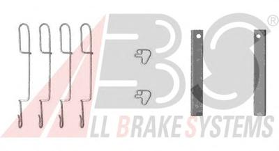 Комплектующие, колодки дискового тормоза A.B.S. 1280Q