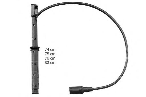 Комплект проводов зажигания BERU