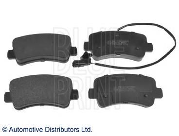 Комплект тормозных колодок, дисковый тормоз BLUE PRINT ADN142154