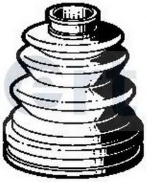 Комплект пылника, приводной вал ERT