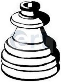 Комплект пылника, приводной вал ERT