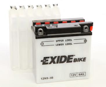 Стартерная аккумуляторная батарея EXIDE 12N9-3B