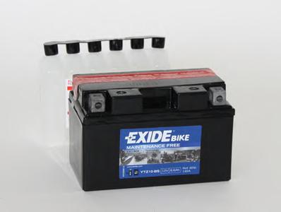 Стартерная аккумуляторная батарея EXIDE ETZ10-BS