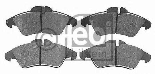Комплект тормозных колодок, дисковый тормоз FEBI BILSTEIN