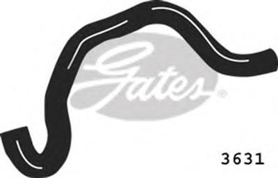 Шланг радиатора GATES 3631