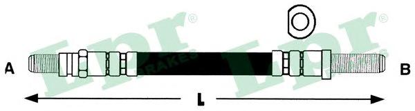 Тормозной шланг LPR