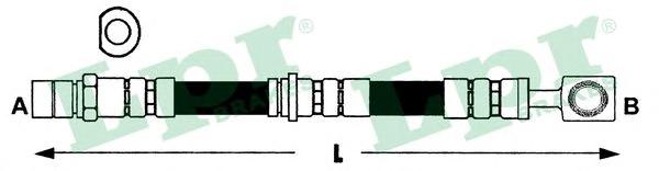 Тормозной шланг LPR