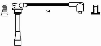 Комплект проводов зажигания NGK