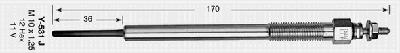 Свеча накаливания NGK Y-531J