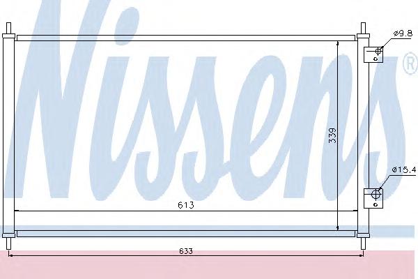 Конденсатор, кондиционер NISSENS