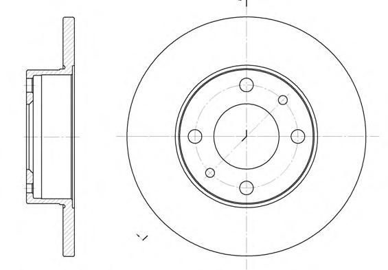 Тормозной диск REMSA