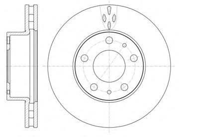 Тормозной диск REMSA 61015.10