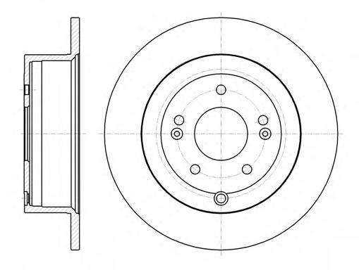 Тормозной диск REMSA