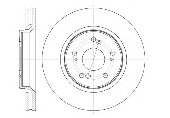 Тормозной диск REMSA