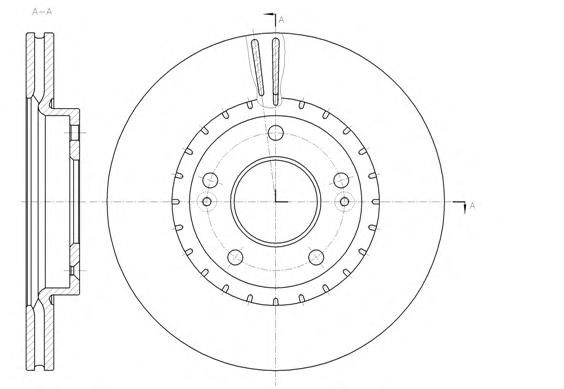 Тормозной диск REMSA