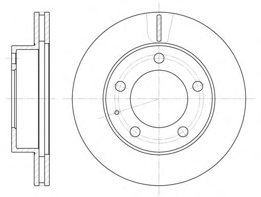Тормозной диск REMSA