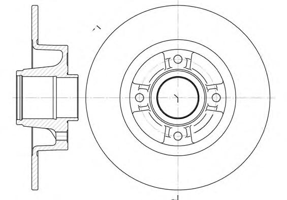 Тормозной диск REMSA