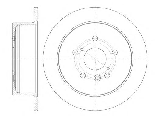 Тормозной диск REMSA