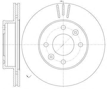 Тормозной диск REMSA 6990.10