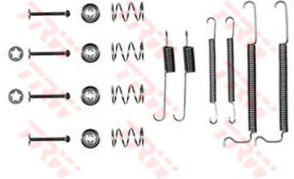 Комплектующие, тормозная колодка TRW
