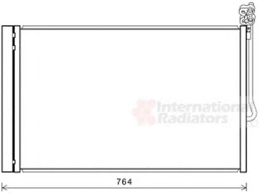 Конденсатор, кондиционер VAN WEZEL