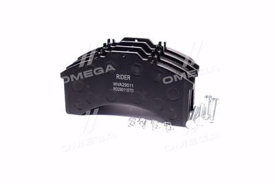 Колодка торм. диск. long life (компл. на ось) iveco eurocargo,tech,star (rider) RIDER RD 29011STD