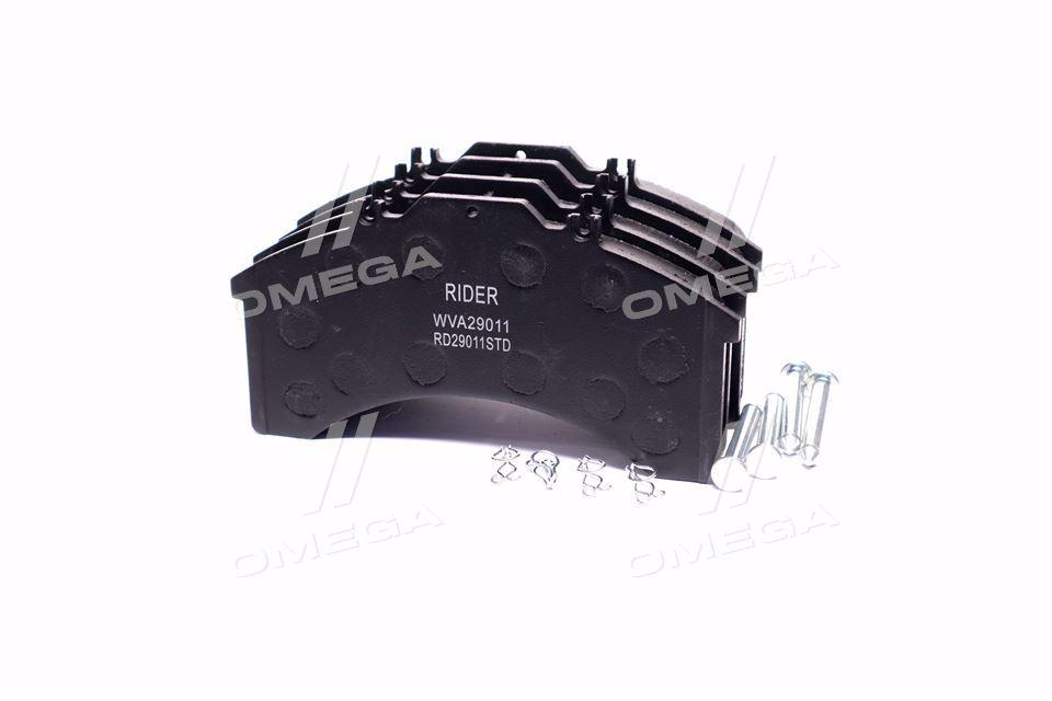 Колодка торм. диск. long life (компл. на ось) iveco eurocargo,tech,star (rider) RIDER