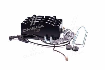 Колодка торм. диск. high power (компл. на ось) без датчиков daf lf45, man l/m, rvi midlum (rider) RIDER RD29088PRO