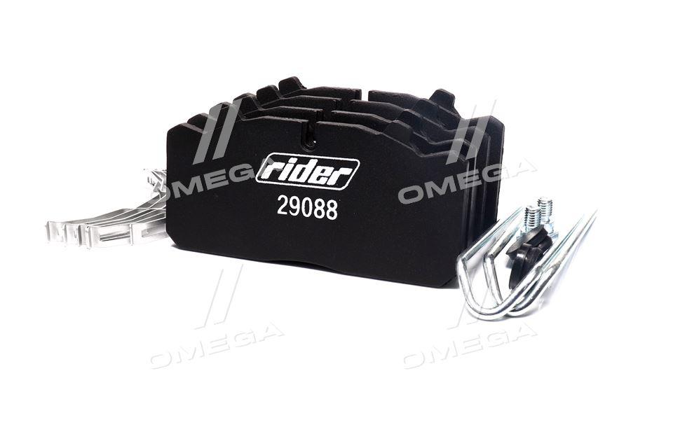 Колодка торм. диск. long life (компл. на ось) daf lf45, iveco, man l/m/me2000, rvi midlum (rider) RIDER