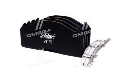 Колодка торм. диск. long life (компл. на ось) ror ta/lm d duco, volvo fm,fl (rider) RIDER RD 29125STD