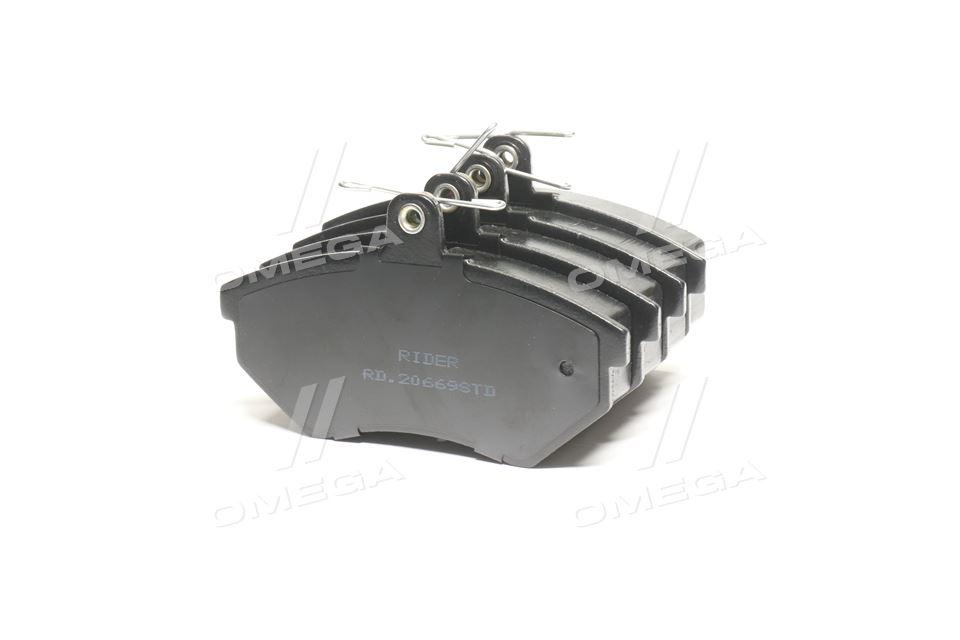 Колодка торм. диск. standard audi a4, vw передн. (rider) RIDER