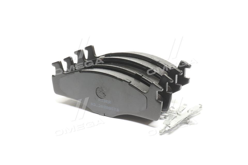 Колодка торм. диск. standard vw golf ii -91 , passat передн. (rider) RIDER