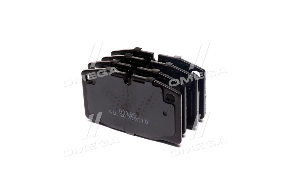 Колодка торм. диск. standard opel kadett e, omega a, vectra a передн. (rider) RIDER