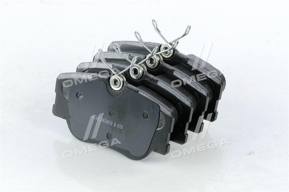 Колодка торм. диск. standard mb w124 93-95,w201 85-93 передн. (rider) RIDER