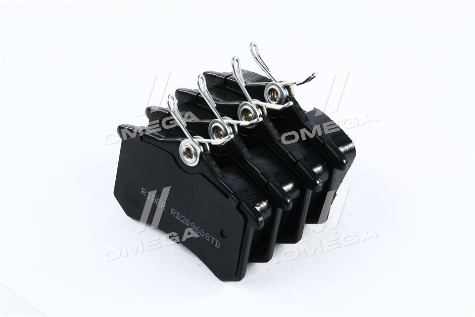 Колодка торм. диск. standard vw passat, golf ii,iii, peugeot 405 задн. (rider) RIDER