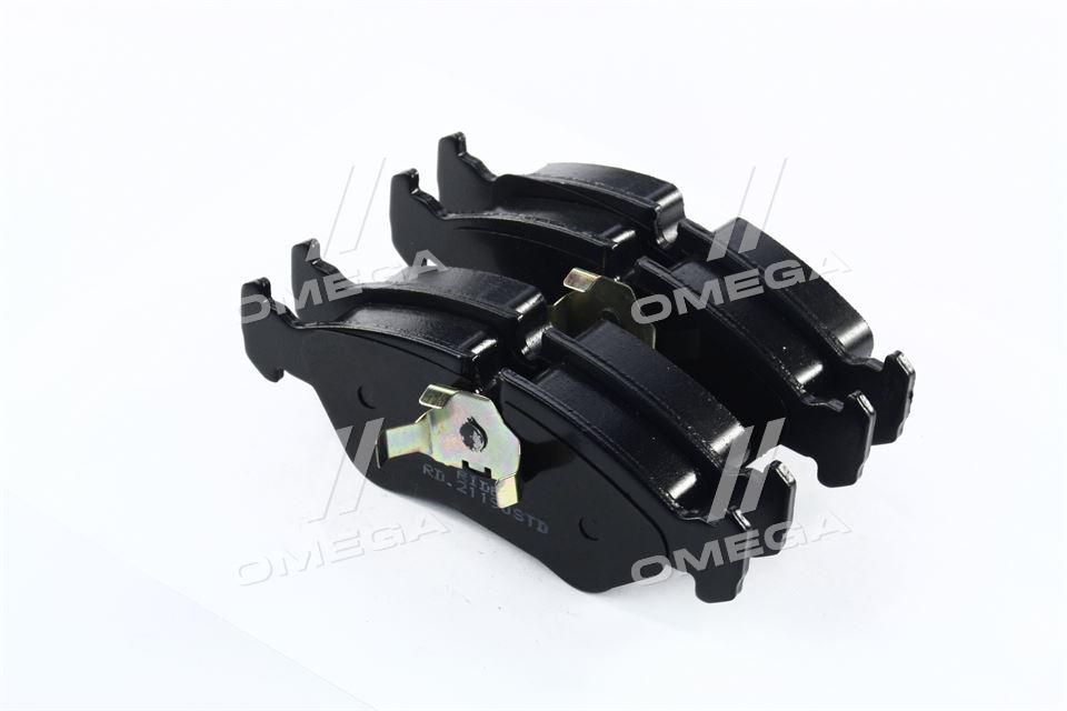 Колодка торм. диск. standard opel astra f, omega a, vectra a передн. (rider) RIDER