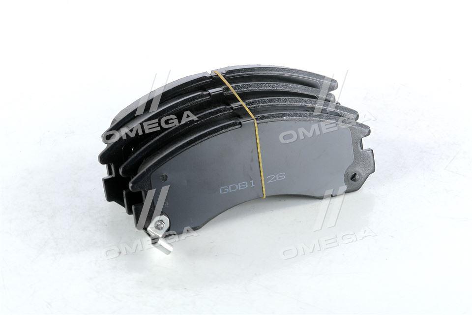 Колодка торм. диск. standard mitsubishi lancer, outlander 03- передн. (rider) RIDER