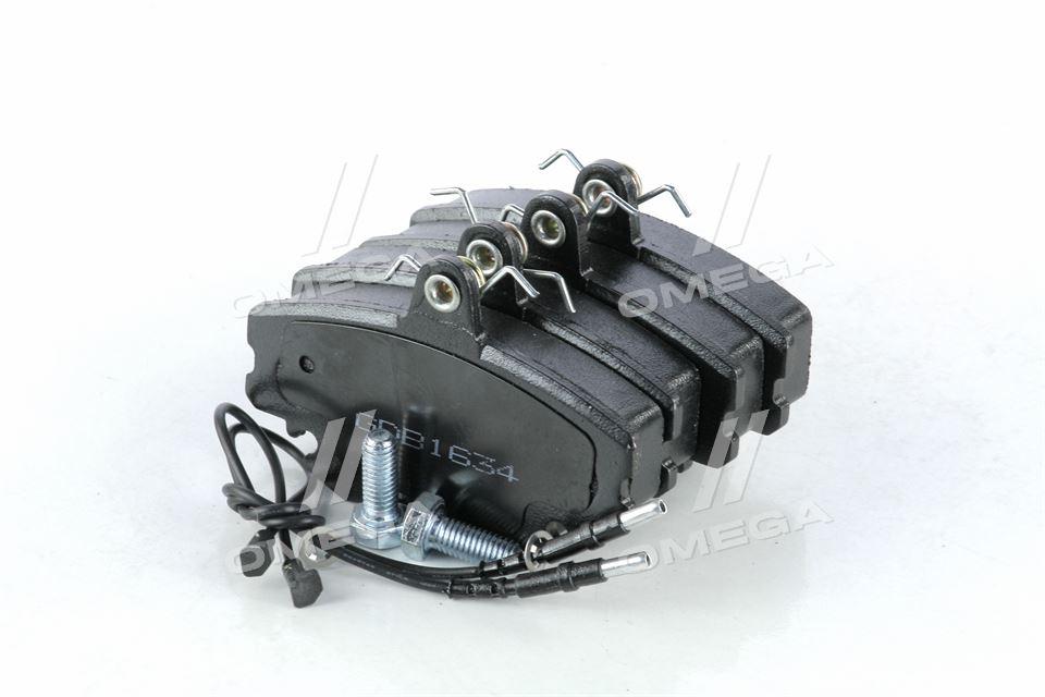 Колодка торм. диск. standard dacia logan 04- передн. (rider) RIDER