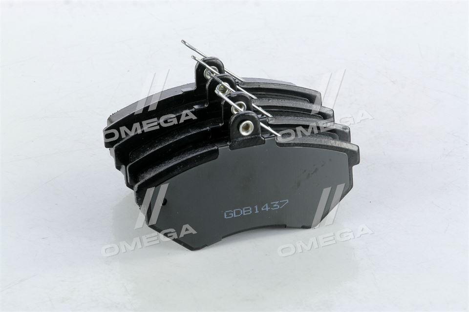 Колодка торм. диск. standard vw caddy, golf, polo передн. (rider) RIDER