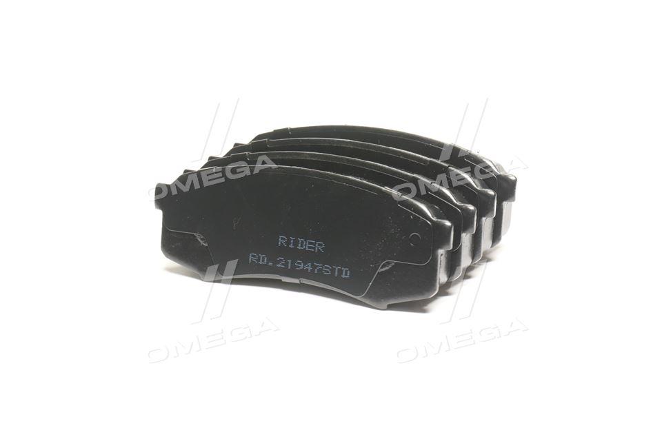 Колодка торм. диск. standard toyota lс prado 09- задн. (rider) RIDER