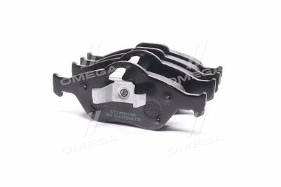 Колодка торм. диск. standard ford fiesta/fusion/ mazda 2 03- передн. (rider) RIDER RD.23202STD