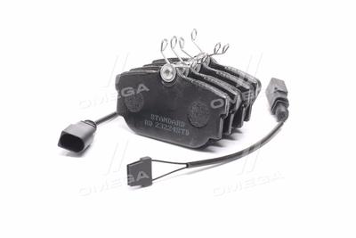 Колодка торм. диск. standard vw transporter (t4) 90-03 задн. с датчиком (rider) RIDER RD.23224STD