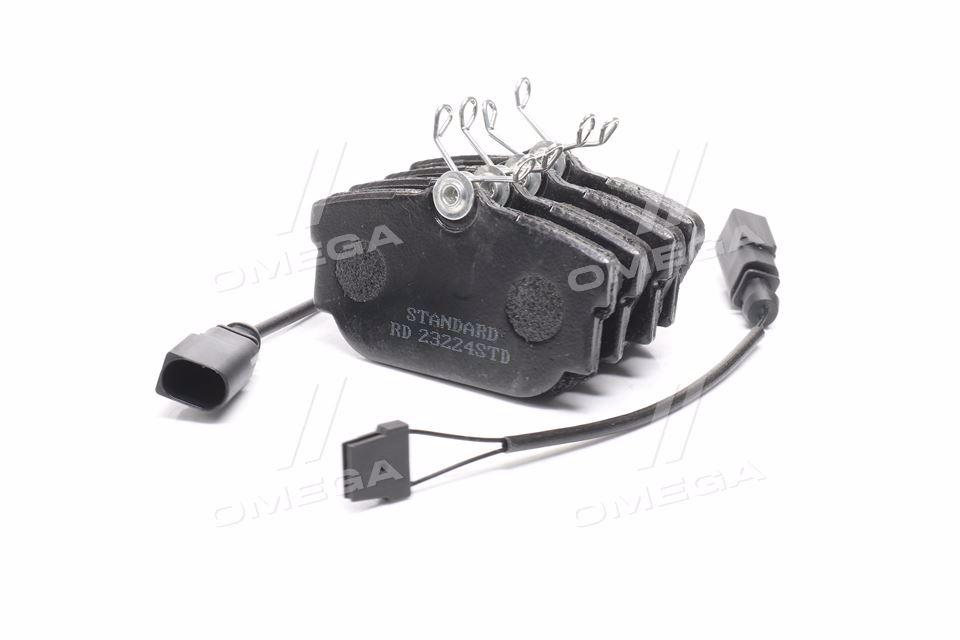 Колодка торм. диск. standard vw transporter (t4) 90-03 задн. с датчиком (rider) RIDER