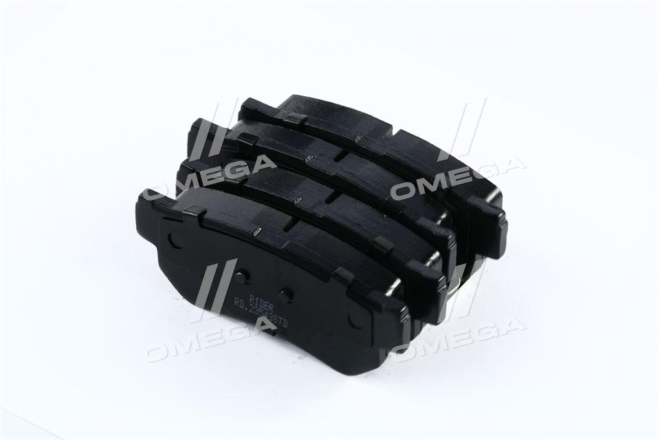 Колодка торм. диск. standard hyundai tucson, kia sportage 04-, задн. (rider) RIDER